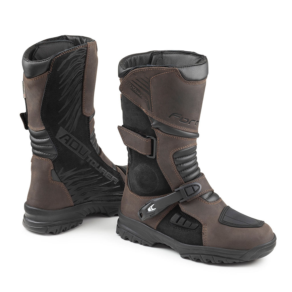 Motorcycle boots, Forma adv tourer brown waterproof footwear home support usa factory adventure main best comfort quality footwear touring cruiser