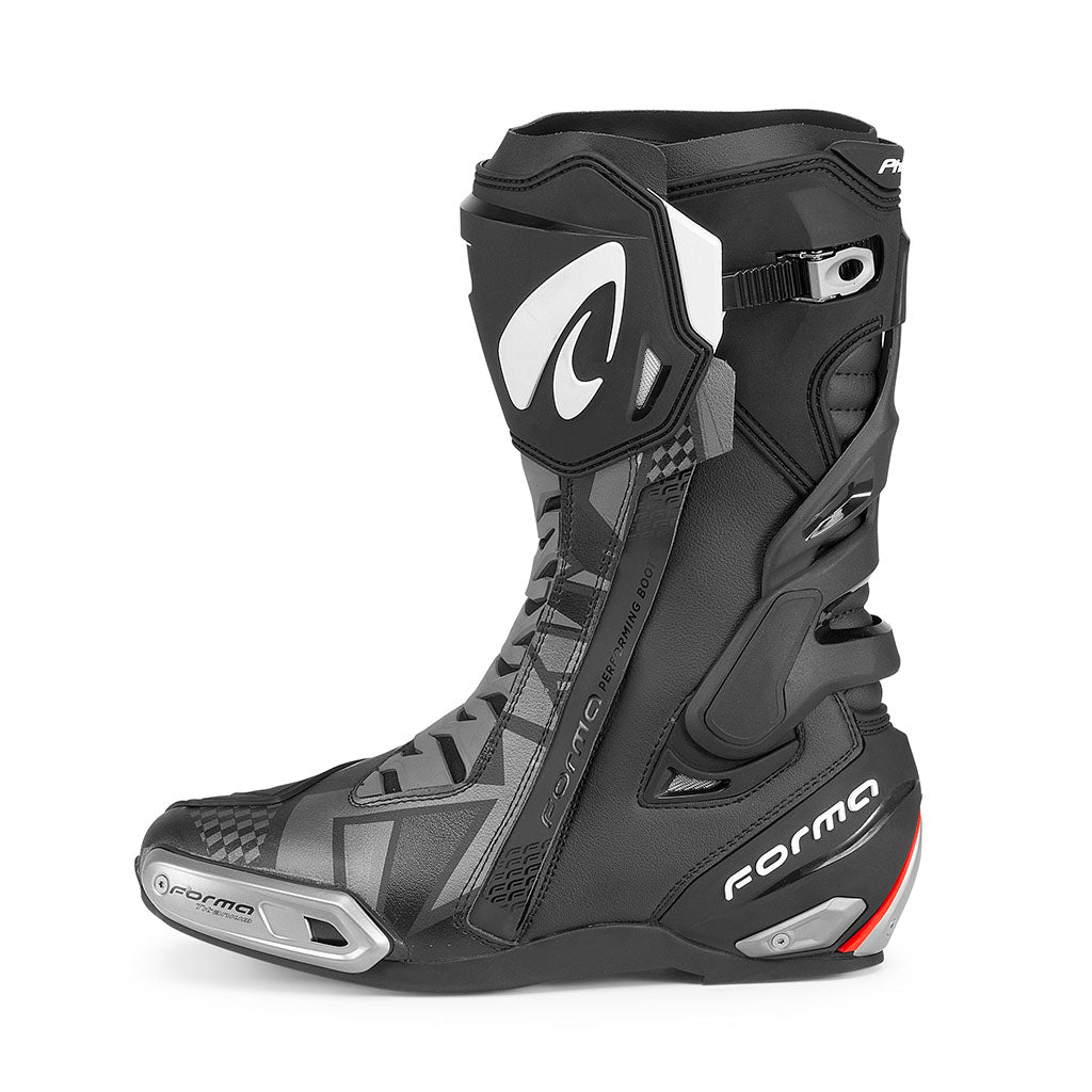 Forma phanton racing boots black footwear motogp gear tech track street road alpine home main support