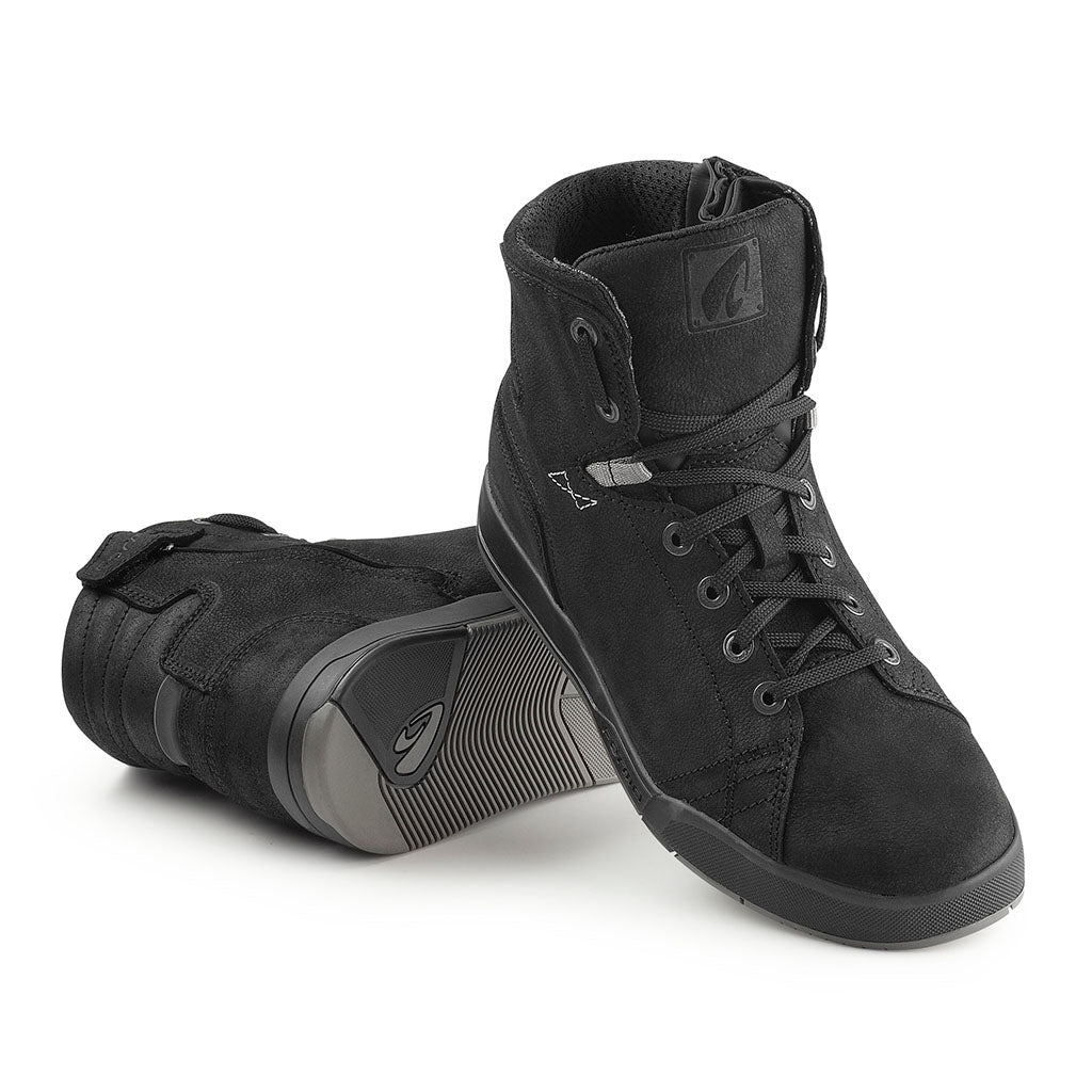 Forma swift x boots casual motorcycle urban city black footwear scooter alpine gear tech track street road alpine home main support