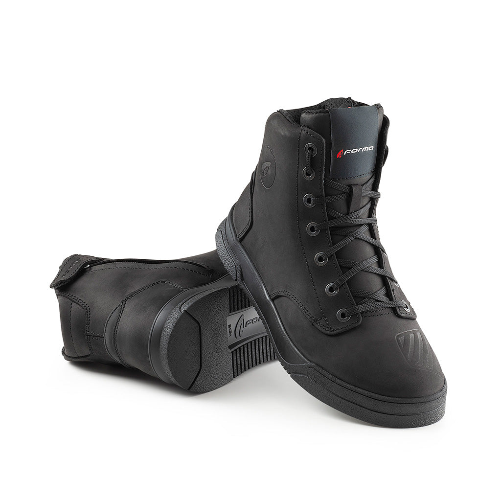 motorcycle boots | Forma City mens black, urban waterproof street