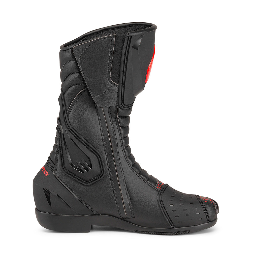 Forma motorcycle boots freccia red main global customer service warranty new products factory racing riding gear tech summer alpine