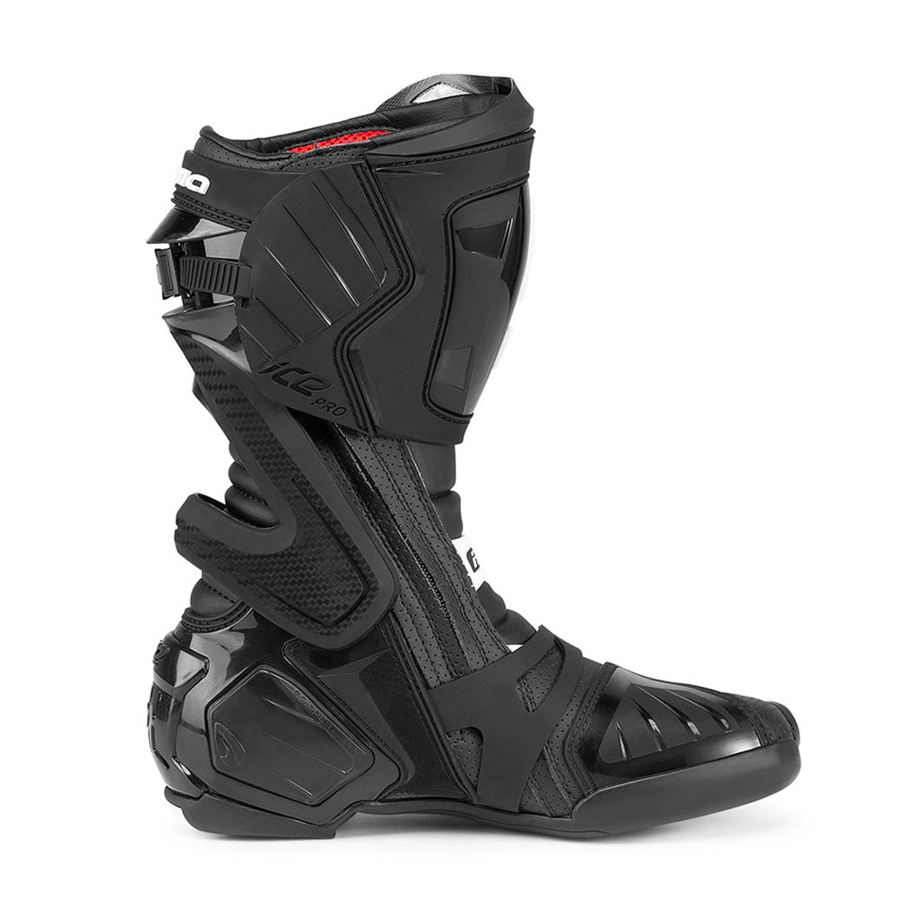 Forma boots ice pro black black main global customer service warranty new products factory racing riding gear tech summer alpine