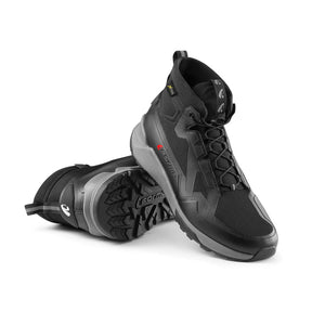 forma kumo motorcycle boots sneakers ride shoes footwear black city urban street lightweight 