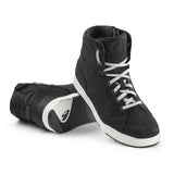 Forma swift x boots casual motorcycle urban city black white footwear alpine gear tech track street road alpine home main support