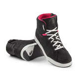 Forma swift x boots motorcycle pink womens  lady urban  city white black footwear alpine gear tech track street road alpine home main support 