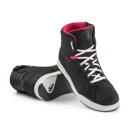 Forma swift x boots motorcycle pink womens  lady urban  city white black footwear alpine gear tech track street road alpine home main support 