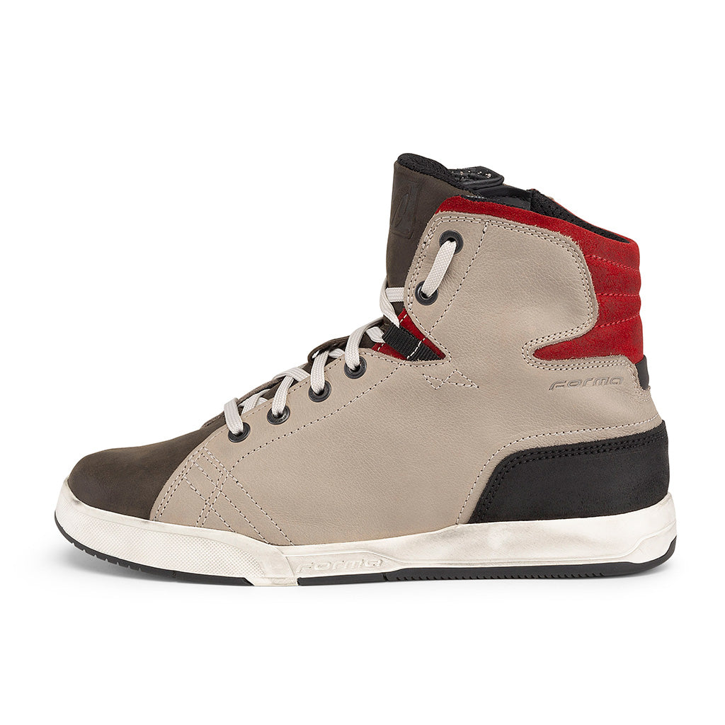 motorcycle boots | Forma Swift Dry waterproof taupe street urban