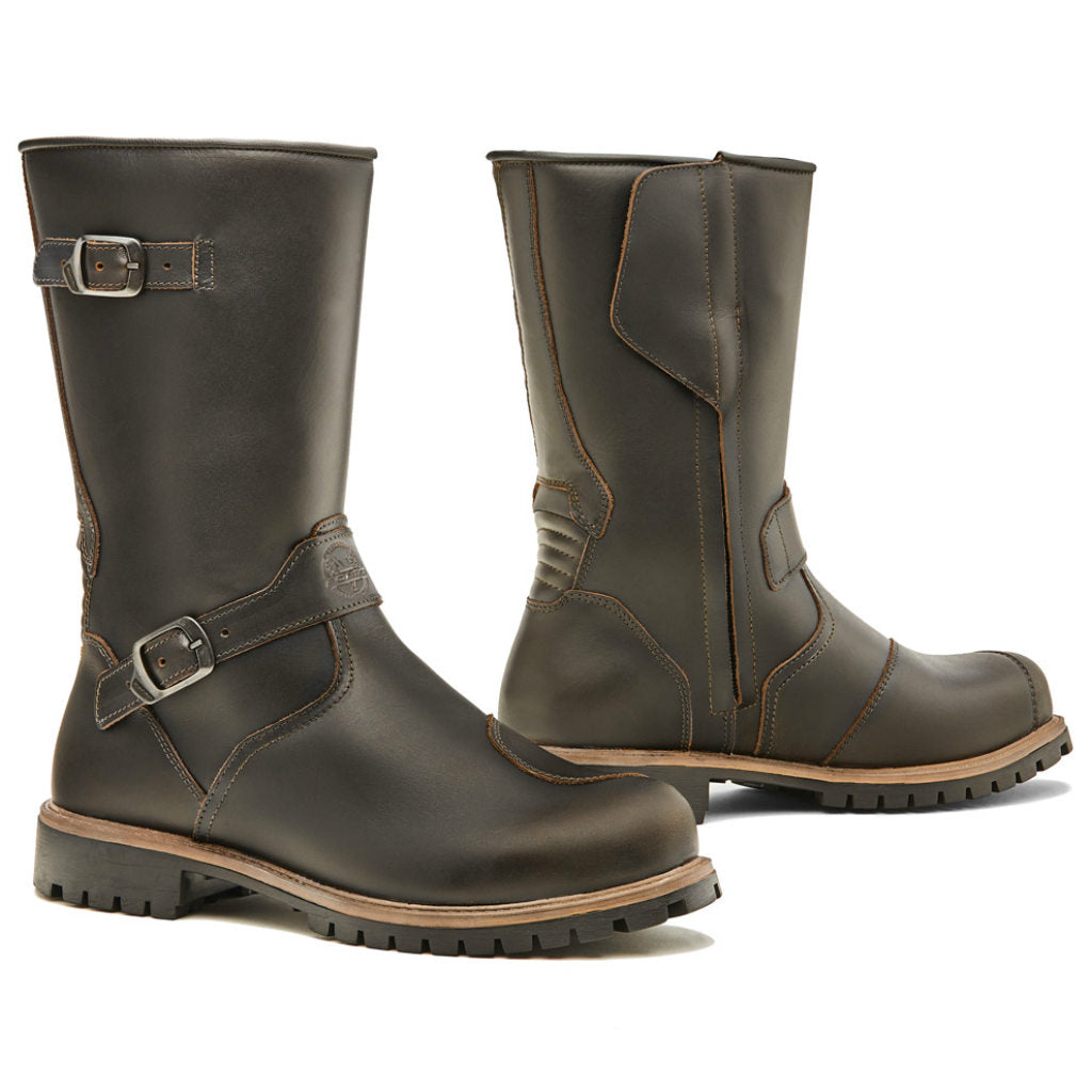 未使用 FORMA Eagle Dry モーターサイクルブーツ レーシングブーツ motorcycle boots | Forma Eagle Dry brown harley touring riding