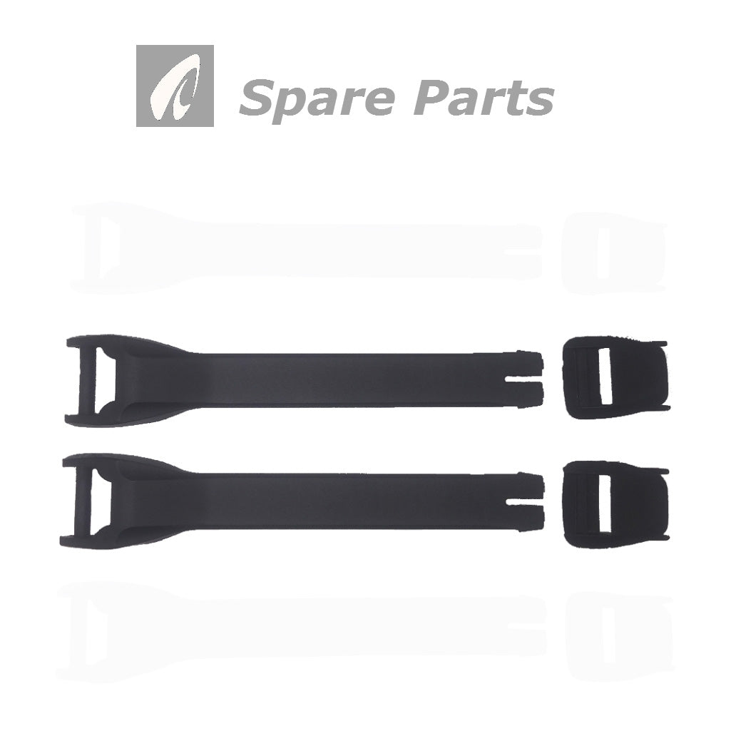Forma boots spare parts straps black and retainers motocross adventure motorcycle riding gear and footwear